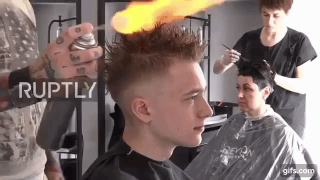 Russia: Feel the burn with St. Petersburg's hottest new haircut