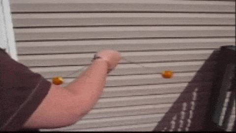 Clackers Original 1970s Ball Toy animated gif
