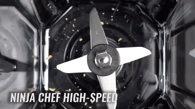 ninja chef high-speed blender base blades spinning