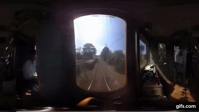 銚子電鉄で気分転換！電車に癒されるVR動画