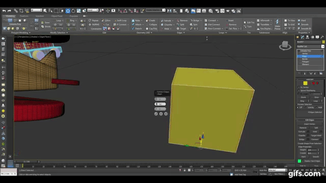 Creating block shaped in 3ds Max