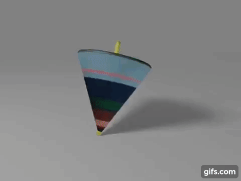 Spinning 3D GIF, Coppy
