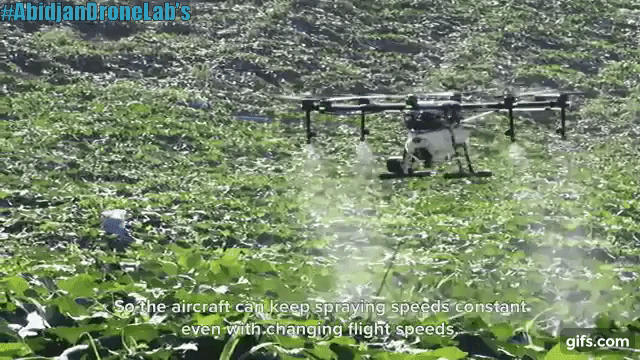 DJI MG-1S - Agricultural Wonder Drone animated gif