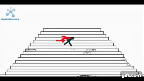 stickman fight SHOCK [ALL 3 PART] animated gif