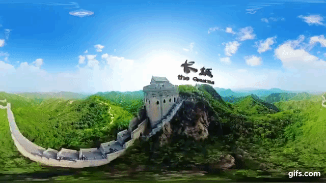 鳥になった気分？ 空から見下ろす世界遺産！ VR動画で見る万里の長城