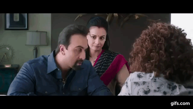 Sanju Trailer - Ranbir Kapoor - Anushka Sharma - Sonam Kapoor - Rajkumar Hirani animated gif
