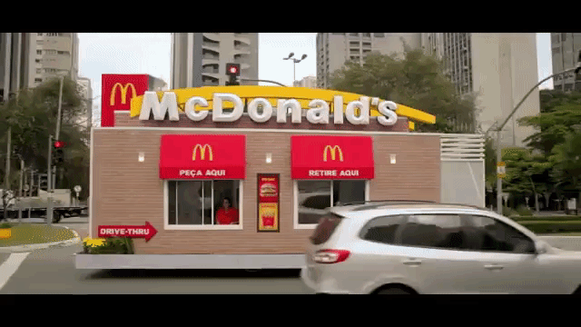 Drive-Thruck McDonald's animated gif
