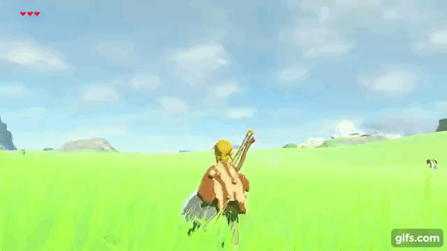 Image result for breath of the wild gif