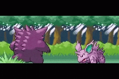 Pokemon Fire Red Version Intro animated gif