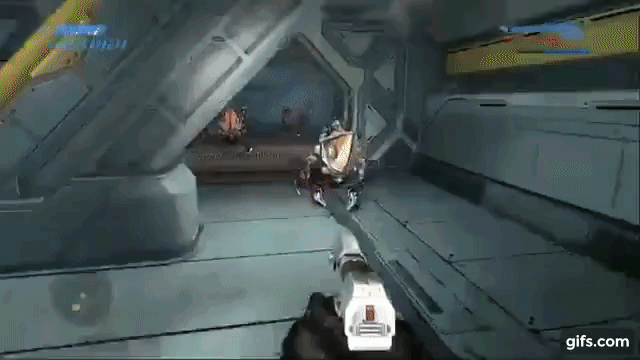 Halo CE - Magnum Melee animated gif