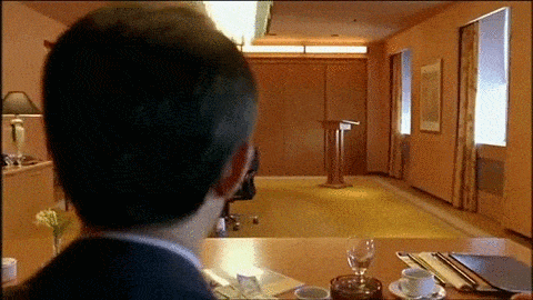 Good Will Hunting - Funny Job Interview (Ben Affleck) animated gif