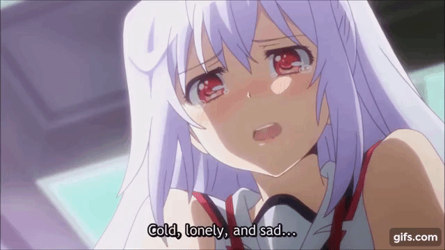 Sad anime scenes - love confession animated gif