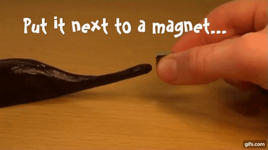 Magnetic Thinking Putty animated gif