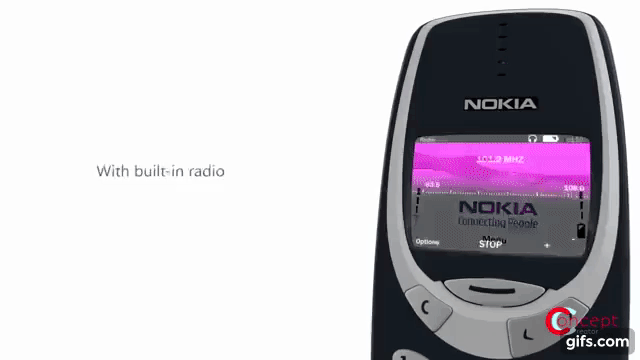 Nokia | The new 3310!!! animated gif