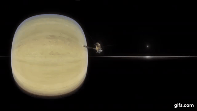 NASA作成！土星を旅するVR動画