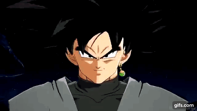 Goku Black Rose Animated 5461