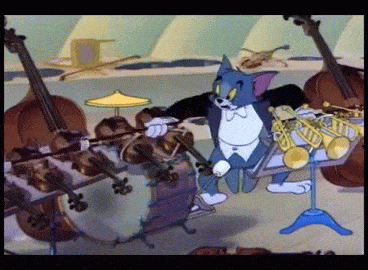 Tom & Jerry- Parno Graszt / Romano bijo / -- /Cigány lagzi /-- /Gipsy wedding/ original animated gif