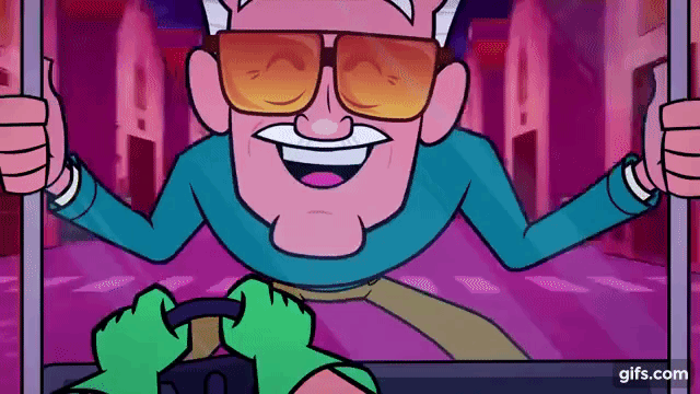 Teen Titans Go! To the Movies | Stan Lee DC Universe animated gif