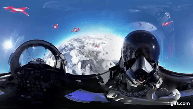 世界を代表するスイス空軍アクロバットチームの大迫力な曲芸飛行のVR映像がこちら