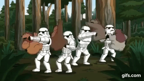 Family Guy Star Wars Edition Funniest Moments Compilation Part 3 animated  gif