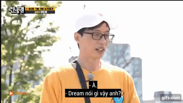 Bé Dream cũng chia sẻ rằng: “Chỉ một thời gian nữa thôi chú Kwang Soo rời đi rồi, vậy nên bác Yoo Jae Suk nên tìm thành viên khác ngắt lời thay cho chú Kwang Soo. (Ảnh: Internet).