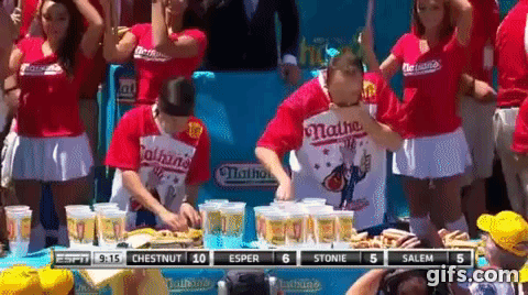 2016 Nathan's Hot Dog Eating Contest Joey Chestnut Takes ...