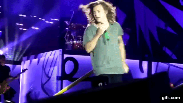 Harry Styles - Funny, goofy and cute moments |Part 9| animated gif