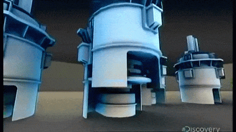 Coal Fired Power Plant animated gif