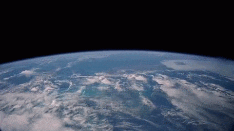 Planet Earth seen from space (Full HD 1080p) ORIGINAL animated gif