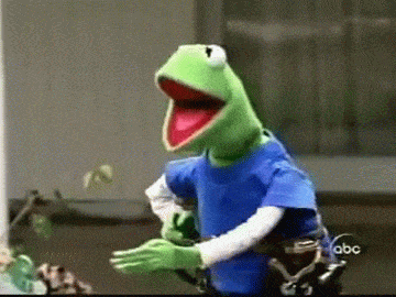 Kermit the Frog on Extreme Makeover Home Edition Highlights animated gif