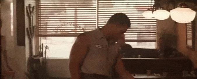 Jean-Claude Van Damme Bar Fight in Universal Soldier animated gif