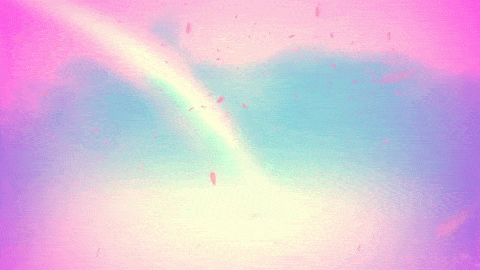 60FPS Welcome to Heaven Pink Cyan Rainbow Animated HD 1080p Background  animated gif