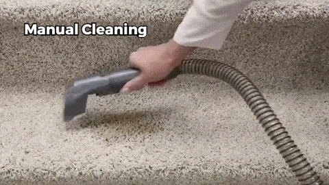 Manual cleaning