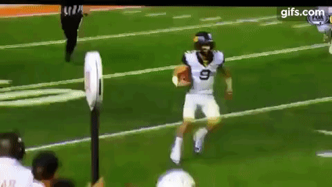 Deal With It: Texas - West Virginia 11/8/14 Big Hits animated gif