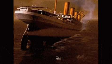 The Sinking of the Britannic animated gif