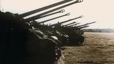 tanques alemanes en acción 卐 animated gif