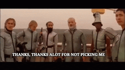 Life Aquatic - Thanks a lot for not picking me. animated gif