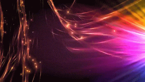 4K Snake of Fire Rippling Frame Colorful Animation HD UHD Background  animated gif