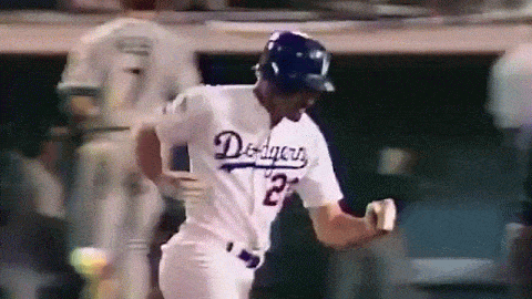 Game Changer: Kirk Gibson's 1988 World Series Home Run animated gif