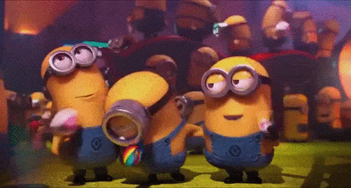 Despicable me 2 - Minions (Another Irish Drinking Song) HD animated gif