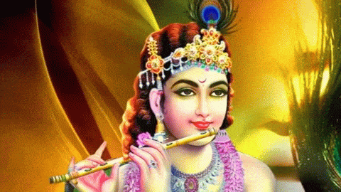 Lord Krishna: Happy Shri Krishna Janmashtami Wishes animated gif