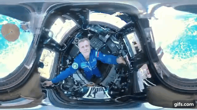 誰でも宇宙飛行士気分!国際宇宙ステーション内部のVR映像!