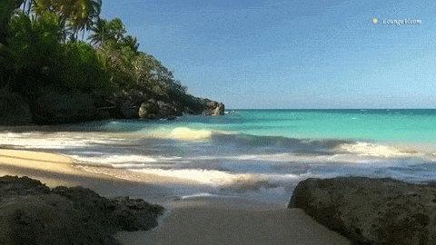 Paisajes bellos.playas del caribe animated gif