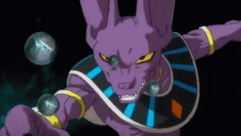 Super Saiyan God Goku Vs Beerus 1080p Hd Dragonball Z Battle Of Gods Animated Gif