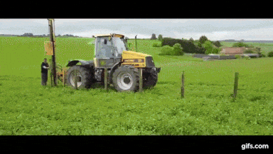 Agricultural fencing animated gif