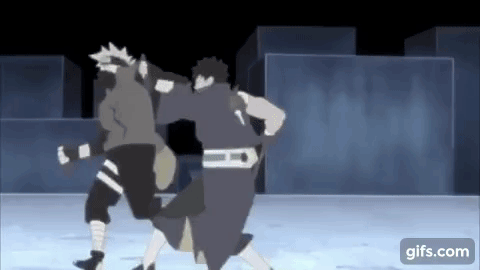 Naruto shippuden fighting gif. 